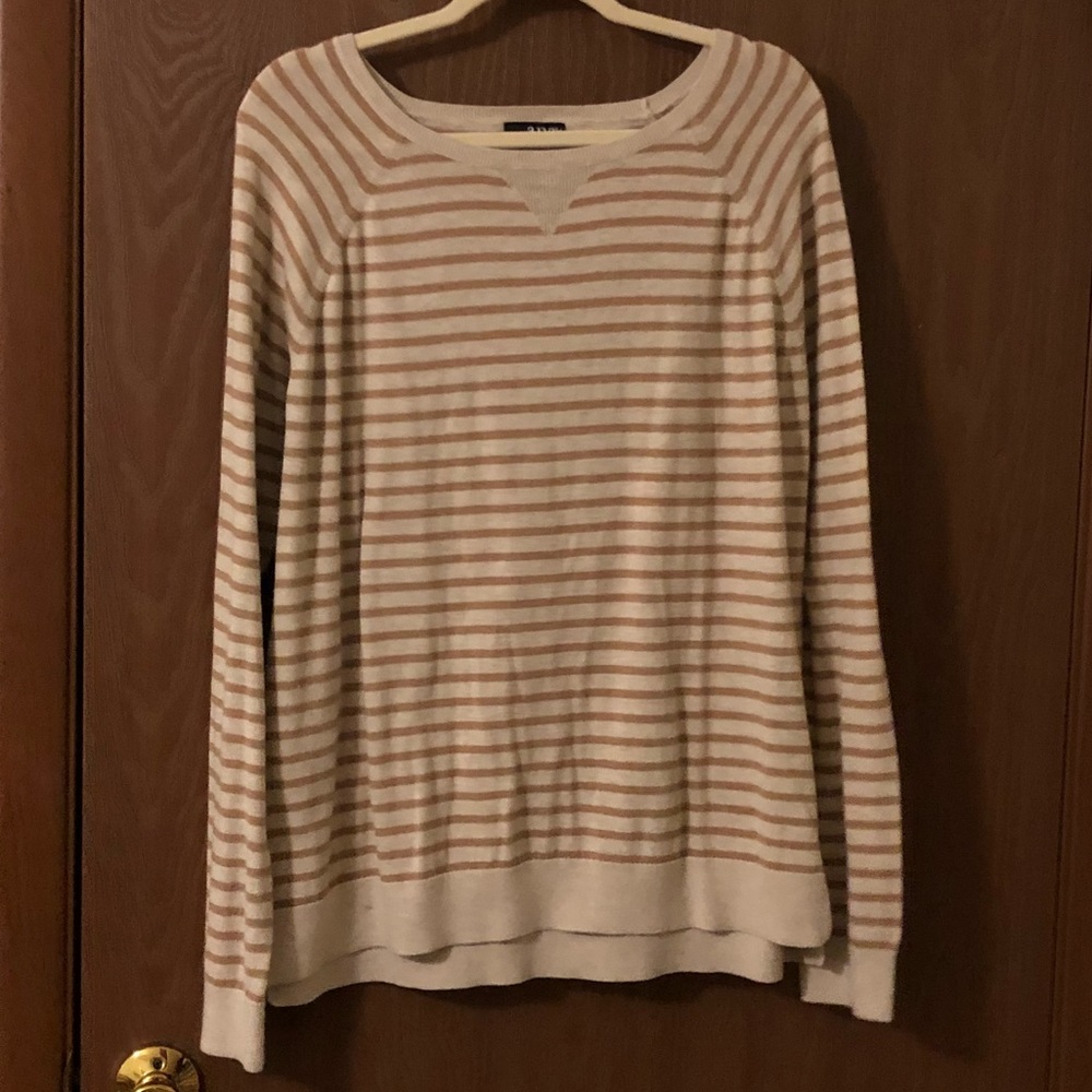 a.n.a. Lightweight Knit Crew Neck Sweater